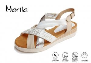Marila 1146-89-61 dámské sandály 20878, colormix, velikost 41